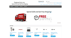 Desktop Screenshot of fastenerclub.com